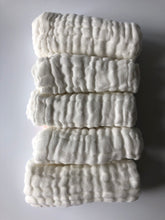 Load image into Gallery viewer, Muslin Baby Washcloth x 5